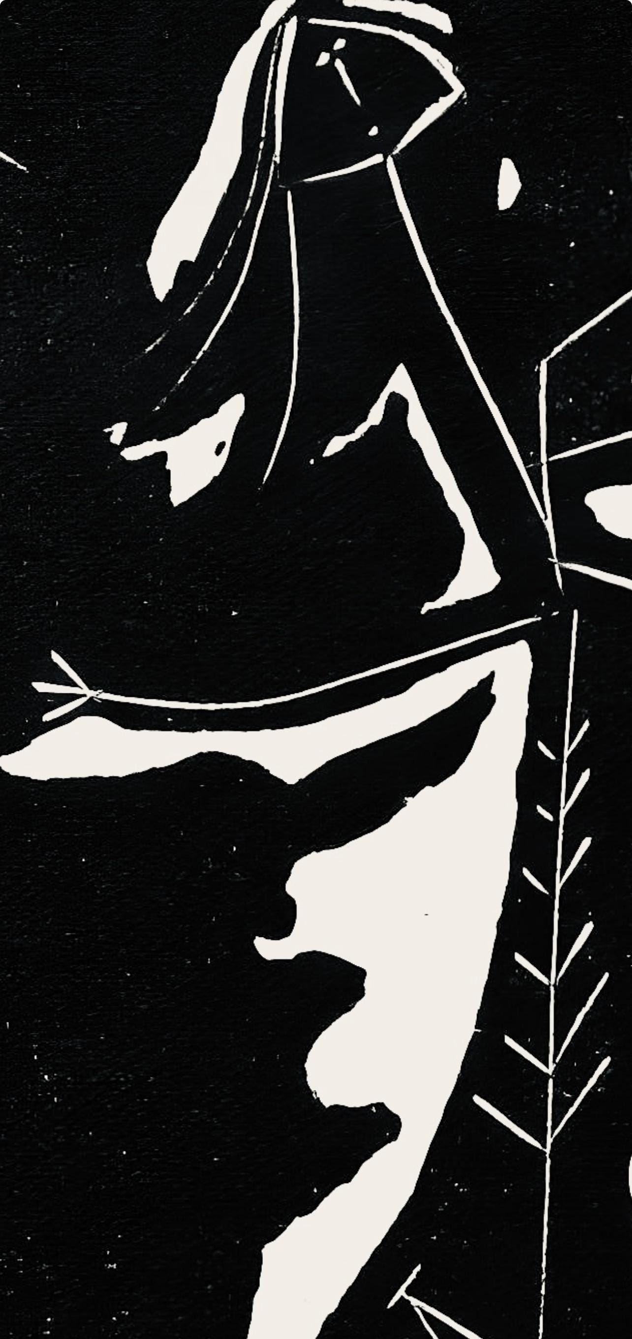 Pablo Picasso, Composition (Cramer 36; Bloch 360; Horodisch A6), Non Vouloir, Zincograph