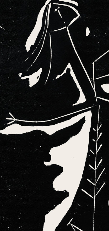 Pablo Picasso, Composition (Cramer 36; Bloch 360; Horodisch A6), Non Vouloir, Zincograph