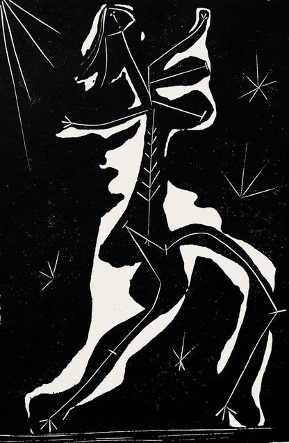 Pablo Picasso, Composition (Cramer 36; Bloch 360; Horodisch A6), Non Vouloir, Zincograph