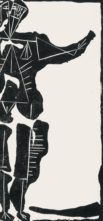 Pablo Picasso, Composition (Cramer 36; Bloch 360; Horodisch A6), Non Vouloir, Zincograph