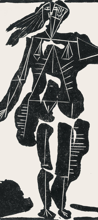 Pablo Picasso, Composition (Cramer 36; Bloch 360; Horodisch A6), Non Vouloir, Zincograph