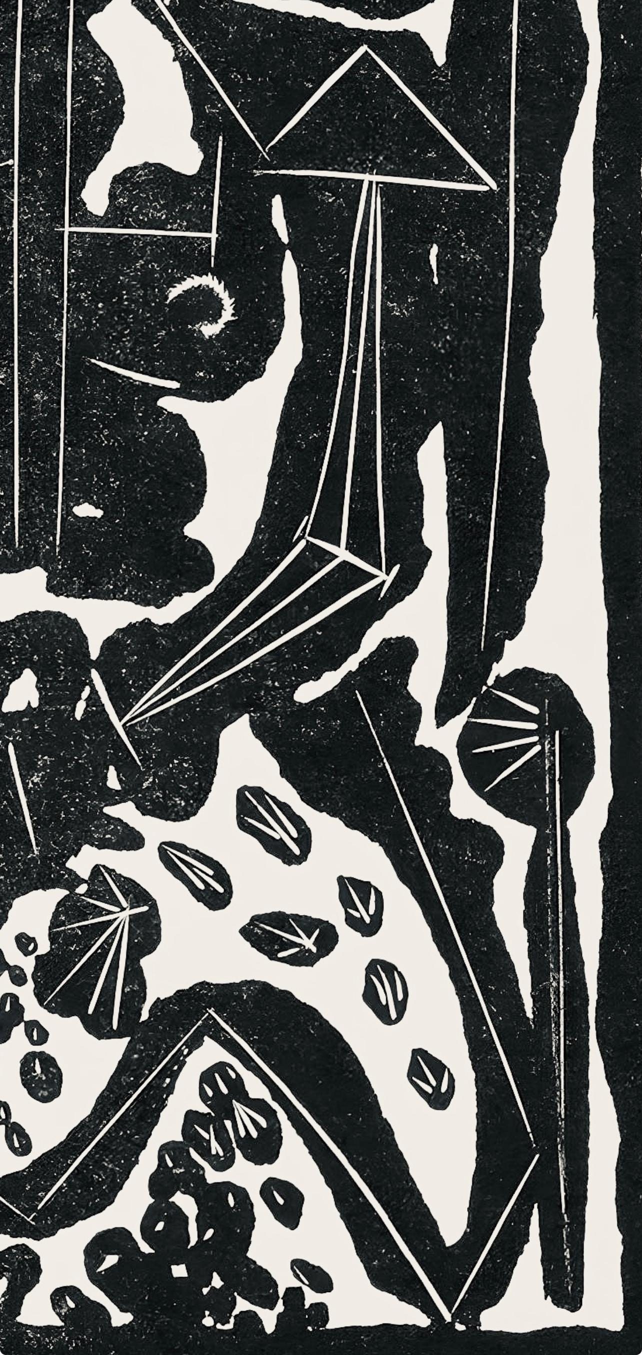 Pablo Picasso, Composition (Cramer 36; Bloch 360; Horodisch A6), Non Vouloir, Zincograph