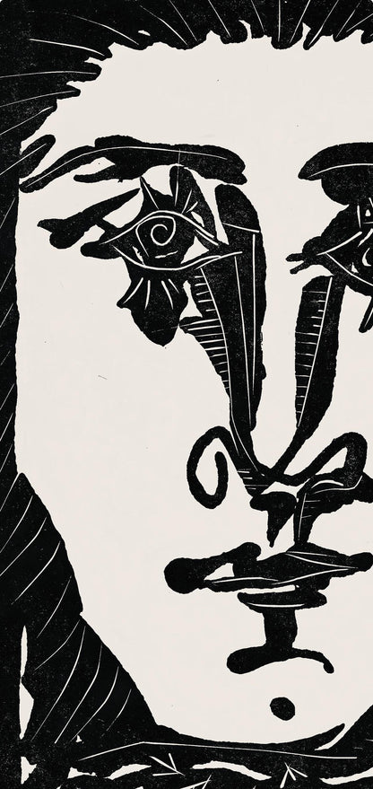 Pablo Picasso, Composition (Cramer 36; Bloch 360; Horodisch A6), Non Vouloir, Zincograph