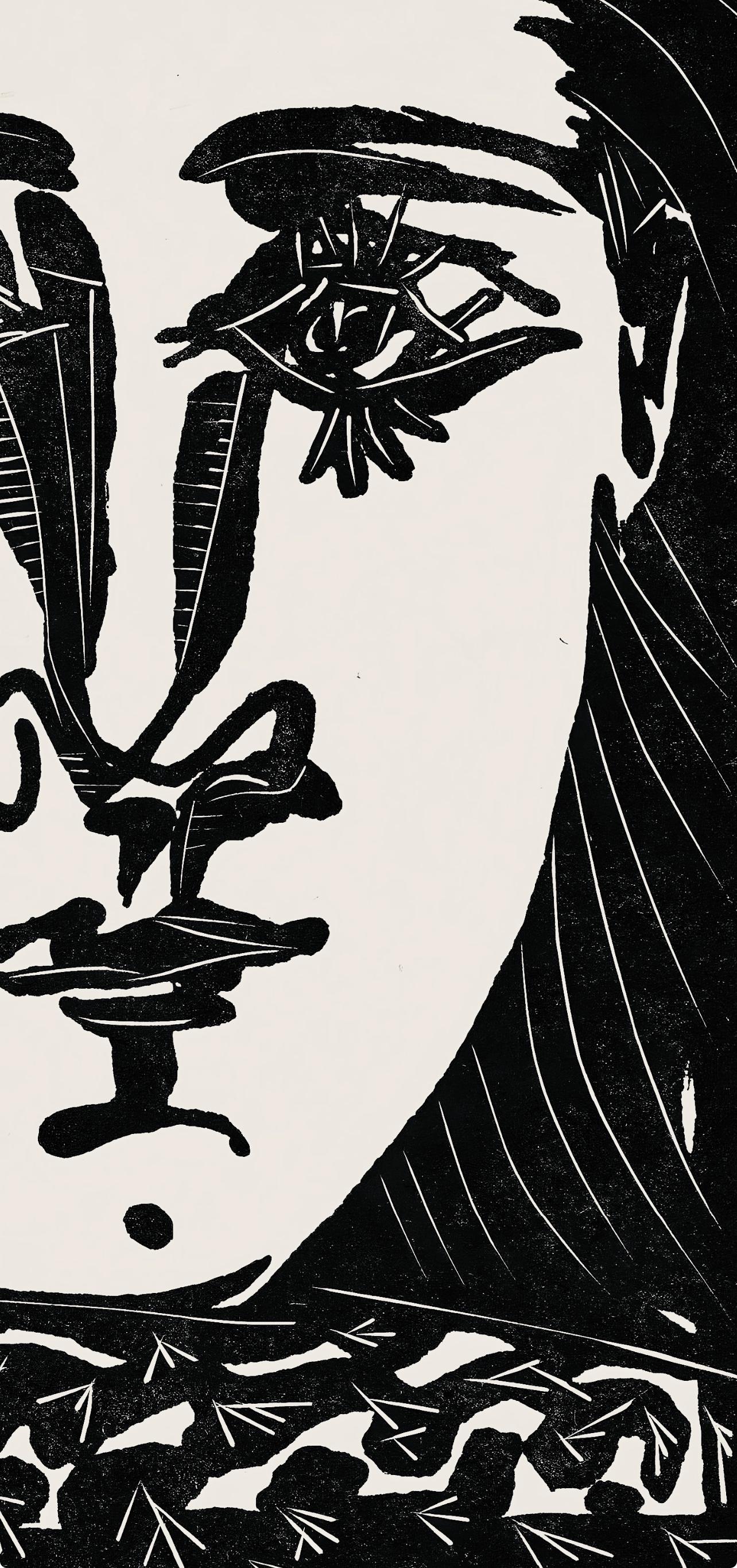 Pablo Picasso, Composition (Cramer 36; Bloch 360; Horodisch A6), Non Vouloir, Zincograph