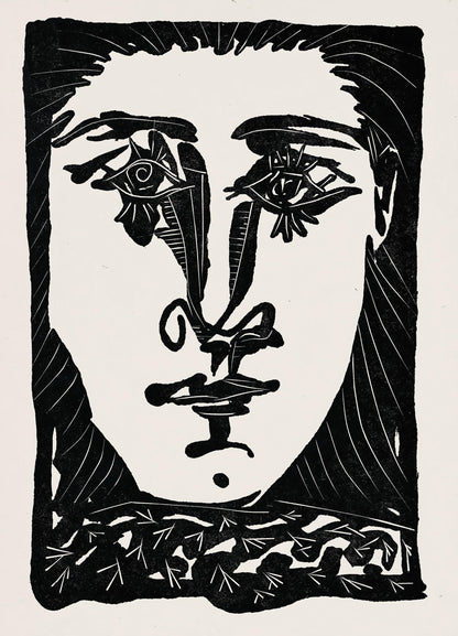 Pablo Picasso, Composition (Cramer 36; Bloch 360; Horodisch A6), Non Vouloir, Zincograph