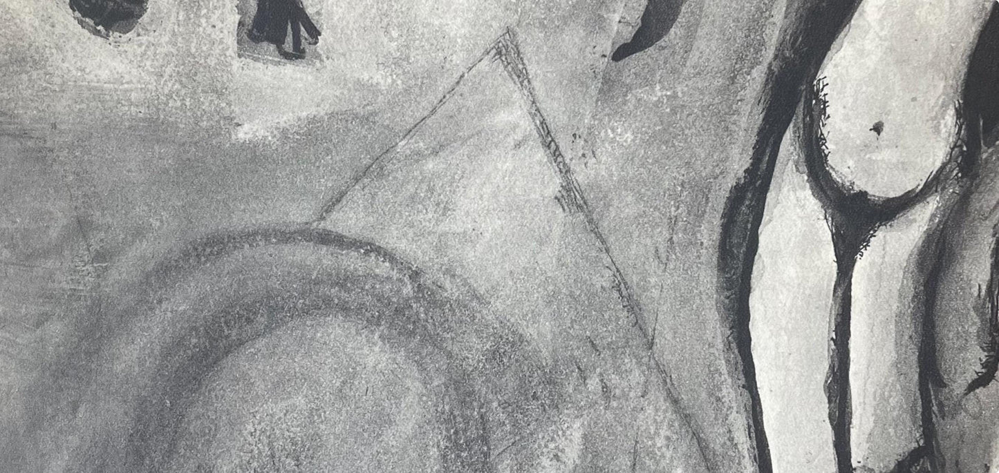 Marc Chagall, Composition, Contes De Boccace, Verve: Revue Artistique Et Littraire, Lithograph