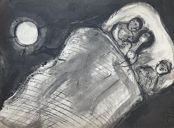 Marc Chagall, Composition, Contes De Boccace, Verve: Revue Artistique Et Littraire, Lithograph