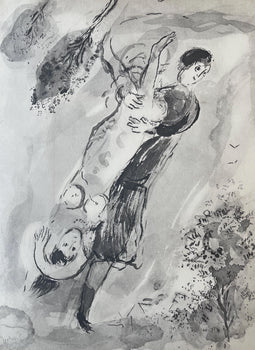 Marc Chagall, Composition, Contes De Boccace, Verve: Revue Artistique Et Littraire, Lithograph