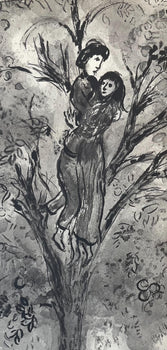 Marc Chagall, Composition, Contes De Boccace, Verve: Revue Artistique Et Littraire, Lithograph