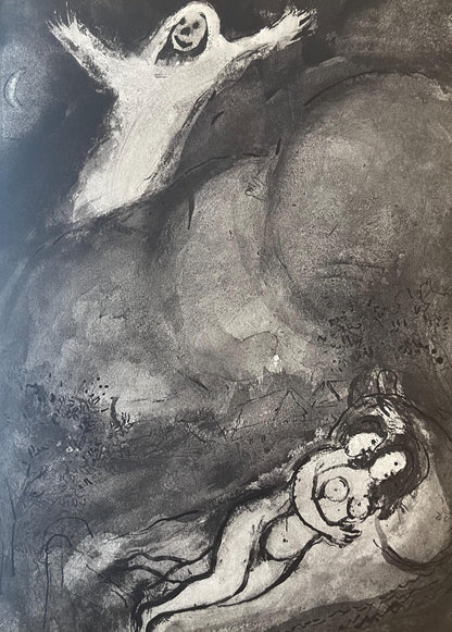 Marc Chagall, Composition, Contes De Boccace, Verve: Revue Artistique Et Littraire, Lithograph