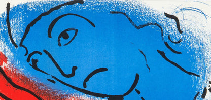 Marc Chagall, Composition (Cramer 26; Mourlot 153), Derrire Le Miroir, Lithograph