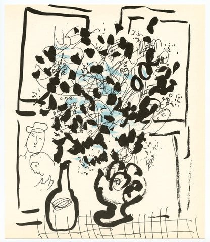 Marc Chagall, Composition (Mourlot 192-207; Cramer 34), Lithograph