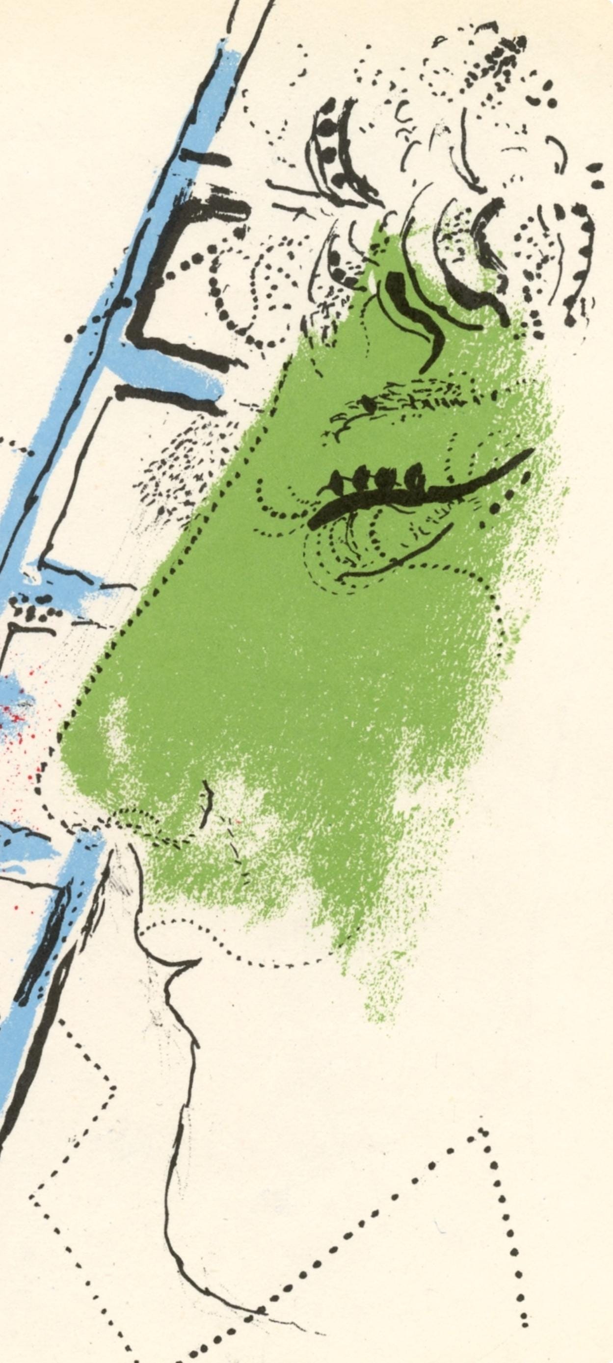 Marc Chagall, Composition (Mourlot 192-207; Cramer 34), Lithograph