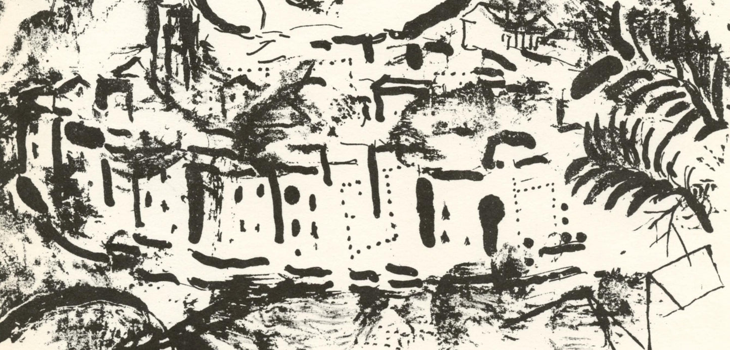 Marc Chagall, Composition (Mourlot 192-207; Cramer 34), Lithograph