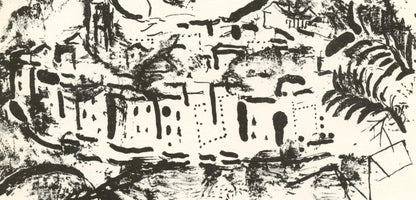 Marc Chagall, Composition (Mourlot 192-207; Cramer 34), Lithograph