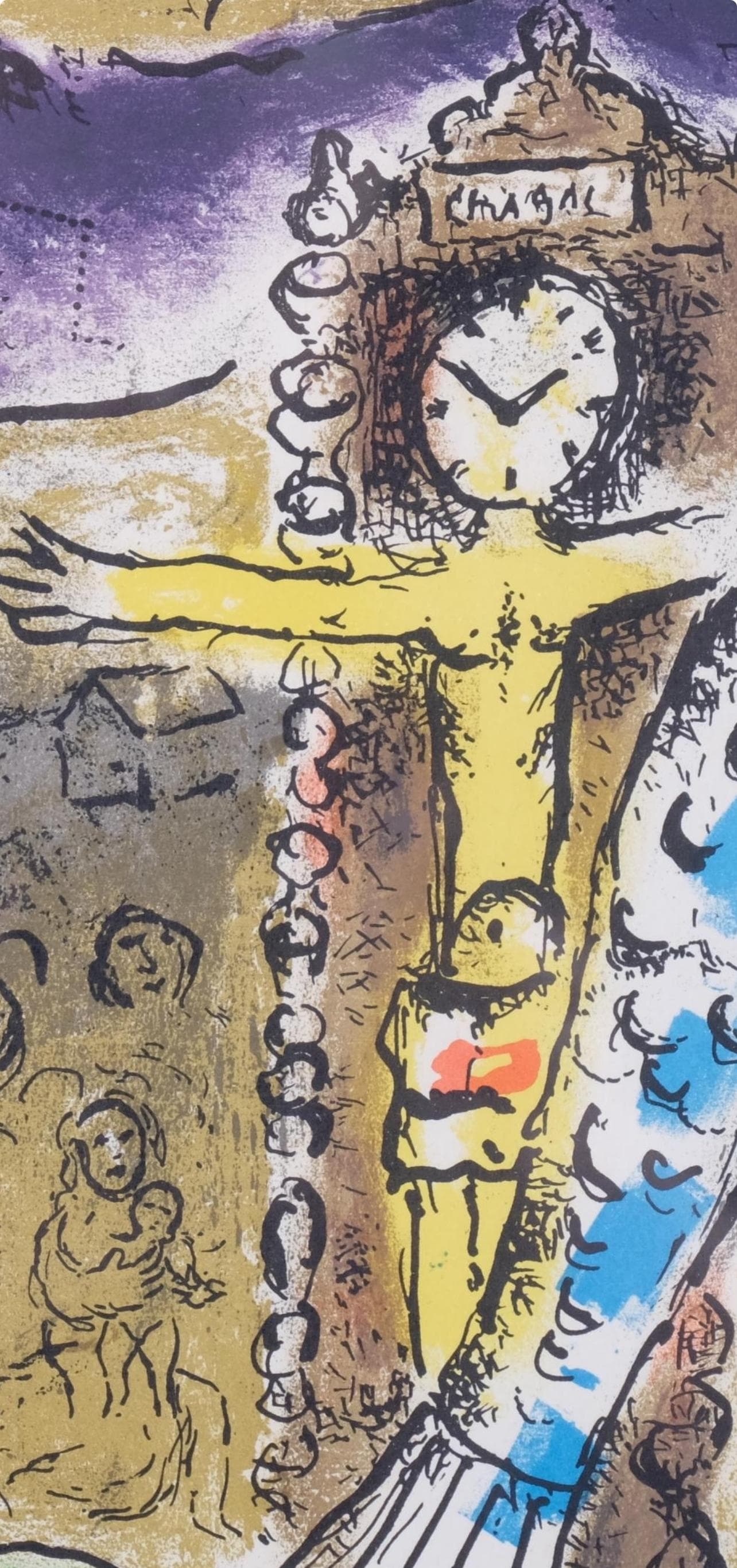 Marc Chagall, Composition (Mourlot 192-207; Cramer 34), Lithograph