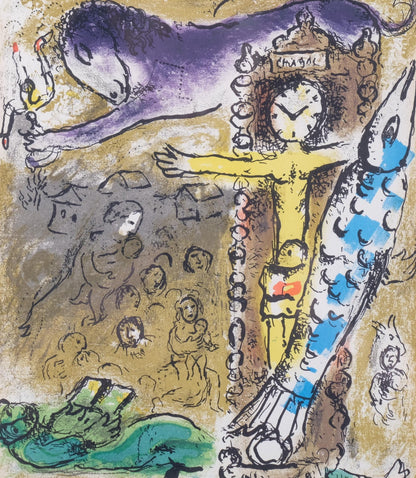 Marc Chagall, Composition (Mourlot 192-207; Cramer 34), Lithograph