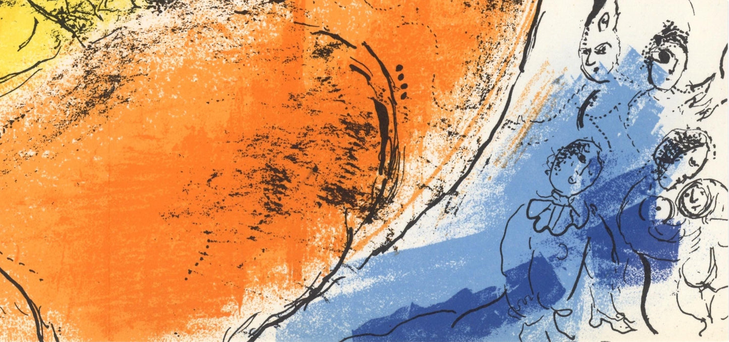 Marc Chagall, Composition (Mourlot 192-207; Cramer 34), Lithograph