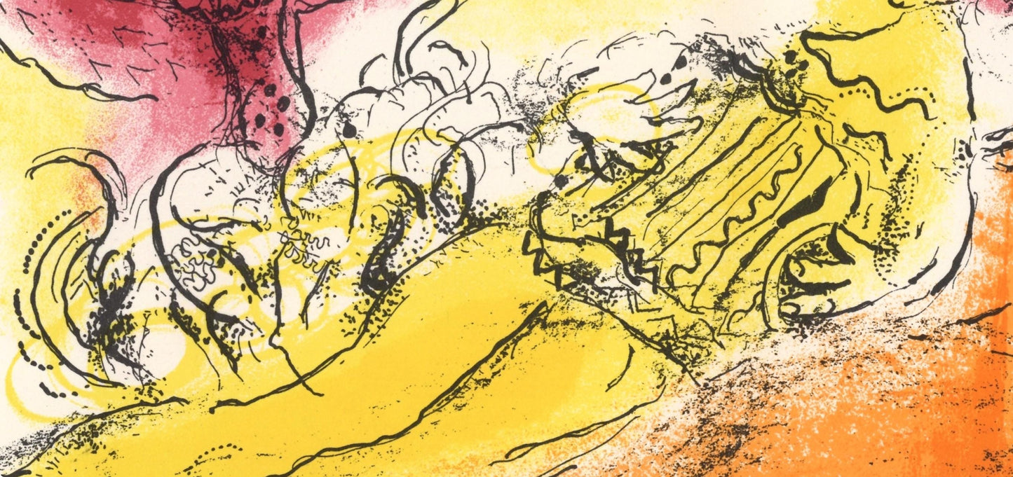 Marc Chagall, Composition (Mourlot 192-207; Cramer 34), Lithograph