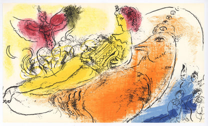 Marc Chagall, Composition (Mourlot 192-207; Cramer 34), Lithograph