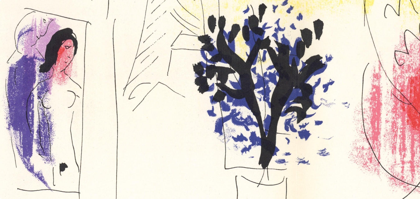 Marc Chagall, Composition (Mourlot 192-207; Cramer 34), Lithograph