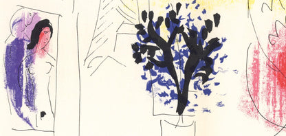 Marc Chagall, Composition (Mourlot 192-207; Cramer 34), Lithograph