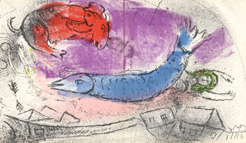 Marc Chagall, Composition (Mourlot 192-207; Cramer 34), Lithograph