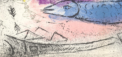 Marc Chagall, Composition (Mourlot 192-207; Cramer 34), Lithograph