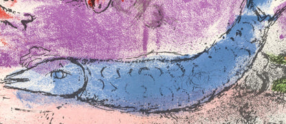 Marc Chagall, Composition (Mourlot 192-207; Cramer 34), Lithograph