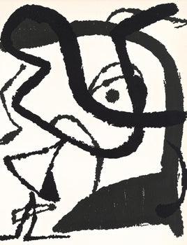 Joan Mir, Composition (Dupin 1292), Mir Graveur, Woodcut