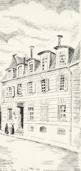 Edmond Cria, Songes De Passy, A La Gloire Paris, Etching