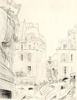 Jean Gabriel Daragns, Prsence De Paris, A La Gloire Paris, Etching
