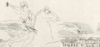 Raoul Dufy, Les Champs-Lyses, Place De La Concorde, A La Gloire Paris, Etching