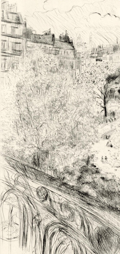 Douard Vuillard, Le Square Vintimille, A La Gloire Paris, Etching