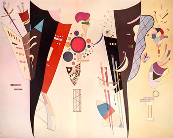 Wassily Kandinsky, Composition, Derrire Le Miroir, Lithograph
