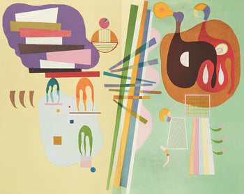 Wassily Kandinsky, Composition, Derrire Le Miroir, Lithograph