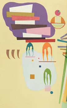 Wassily Kandinsky, Composition, Derrire Le Miroir, Lithograph