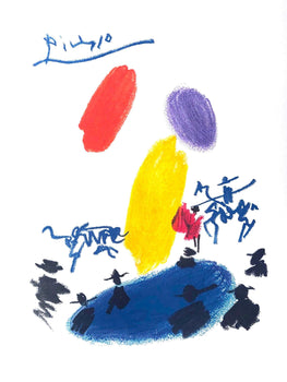 Pablo Picasso, Composition, Chant Funbre Pour Ignacio Sanchez Mejas, Lithograph
