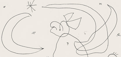 Joan Mir, Composition (Mourlot 872-881; Cramer 164), El Taps De Tarragona, Lithograph