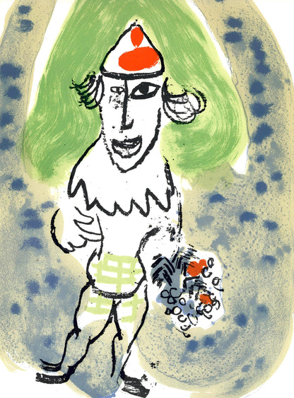 Marc Chagall, Composition (Mourlot 468), Derrire Le Miroir, Lithograph