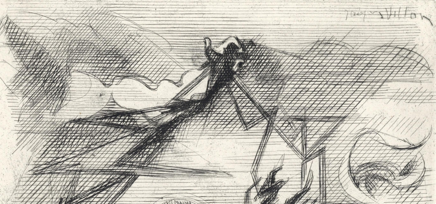 Jacques Villon, Composition, Alternance, Etching