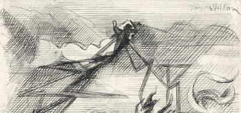 Jacques Villon, Composition, Alternance, Etching