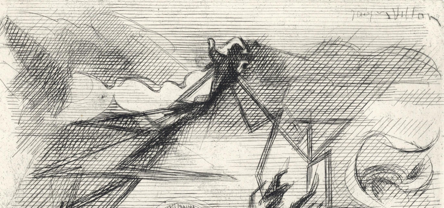 Jacques Villon, Composition, Alternance, Etching