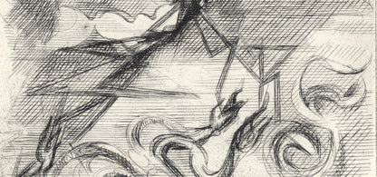 Jacques Villon, Composition, Alternance, Etching