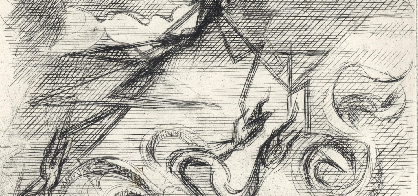 Jacques Villon, Composition, Alternance, Etching