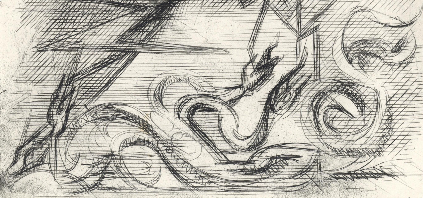 Jacques Villon, Composition, Alternance, Etching