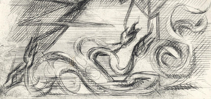 Jacques Villon, Composition, Alternance, Etching