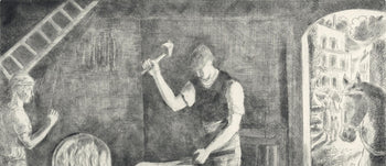 Hermine David, Composition, Alternance, Etching