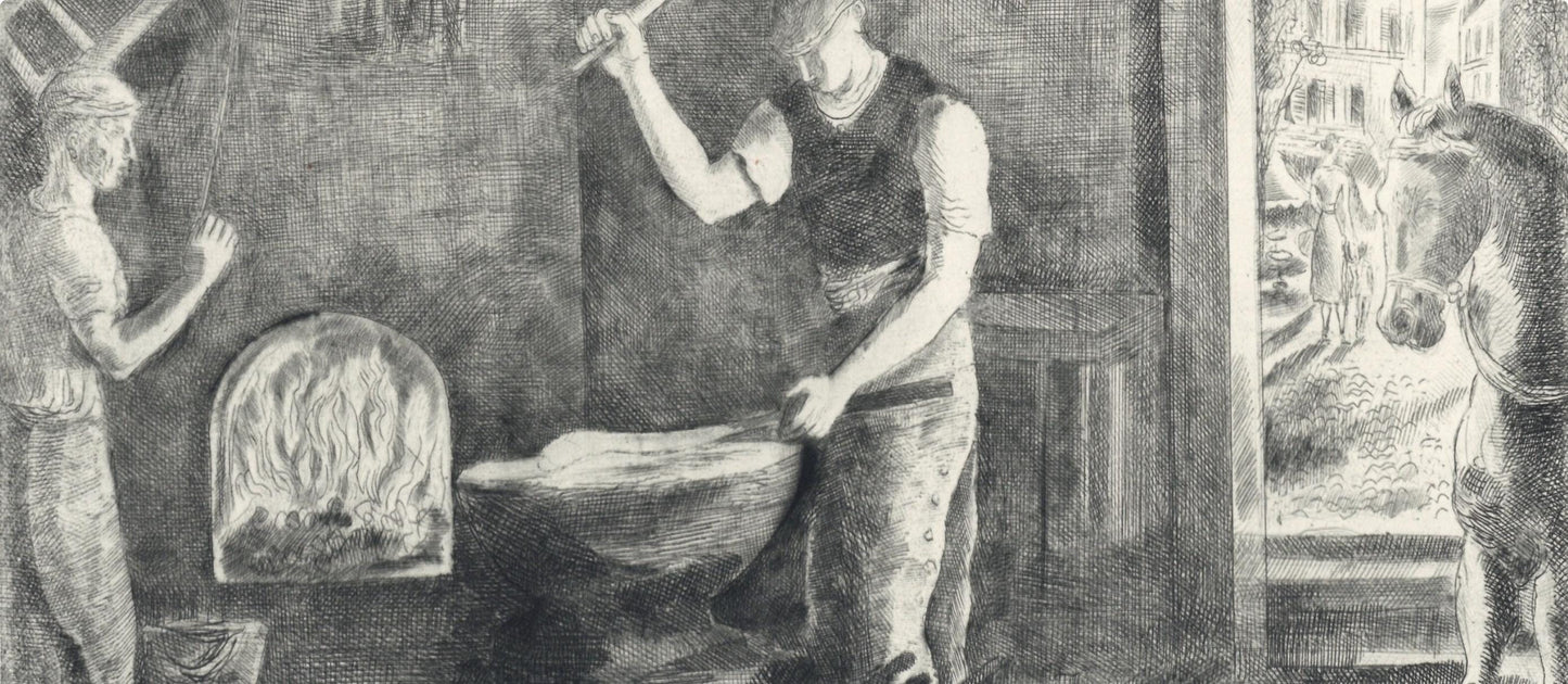 Hermine David, Composition, Alternance, Etching