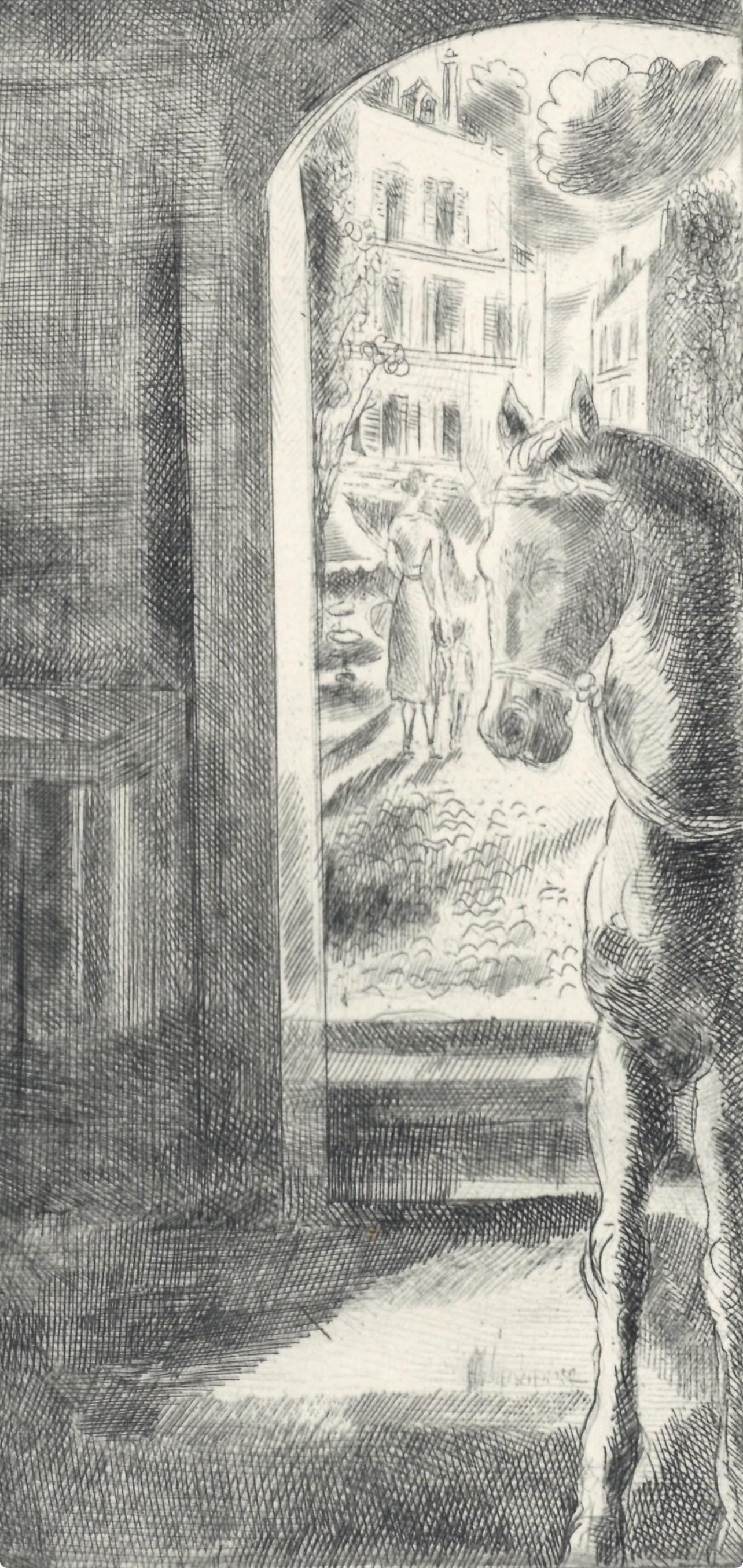 Hermine David, Composition, Alternance, Etching